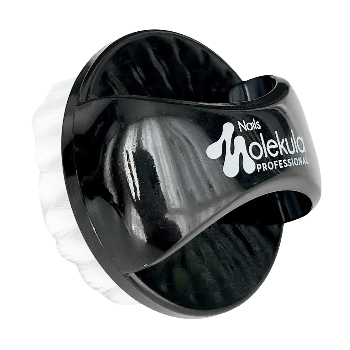 Щітка від пилу Nails Molekula Professional Dust Brush Round Black