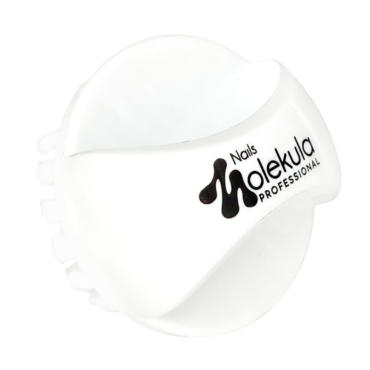 Щітка від пилу Nails Molekula Professional Dust Brush Round White